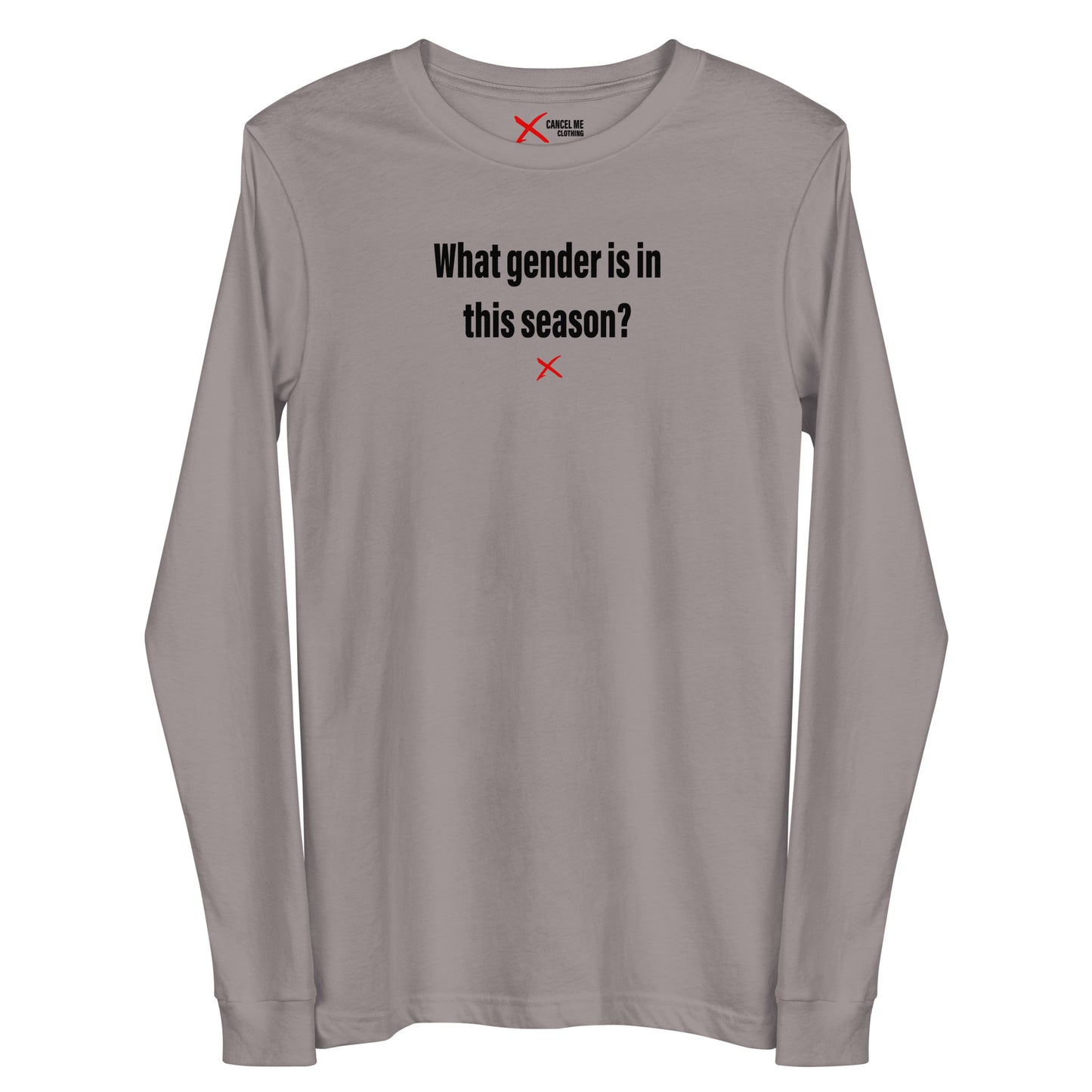 What gender is in this season? - Longsleeve