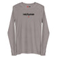 I only fly private - Longsleeve