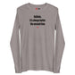 Bulimia, it's always better the second time - Longsleeve