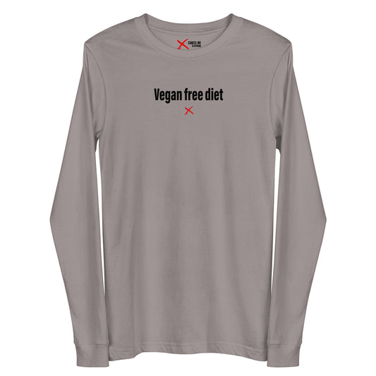 Vegan free diet - Longsleeve