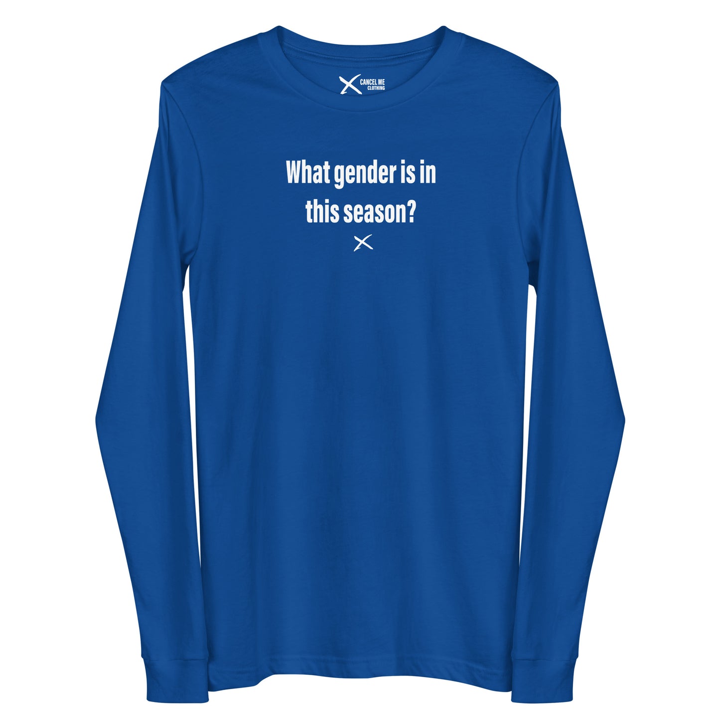 What gender is in this season? - Longsleeve