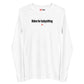 Biden for babysitting - Longsleeve