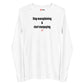 Stop mansplaining & start manpaying - Longsleeve