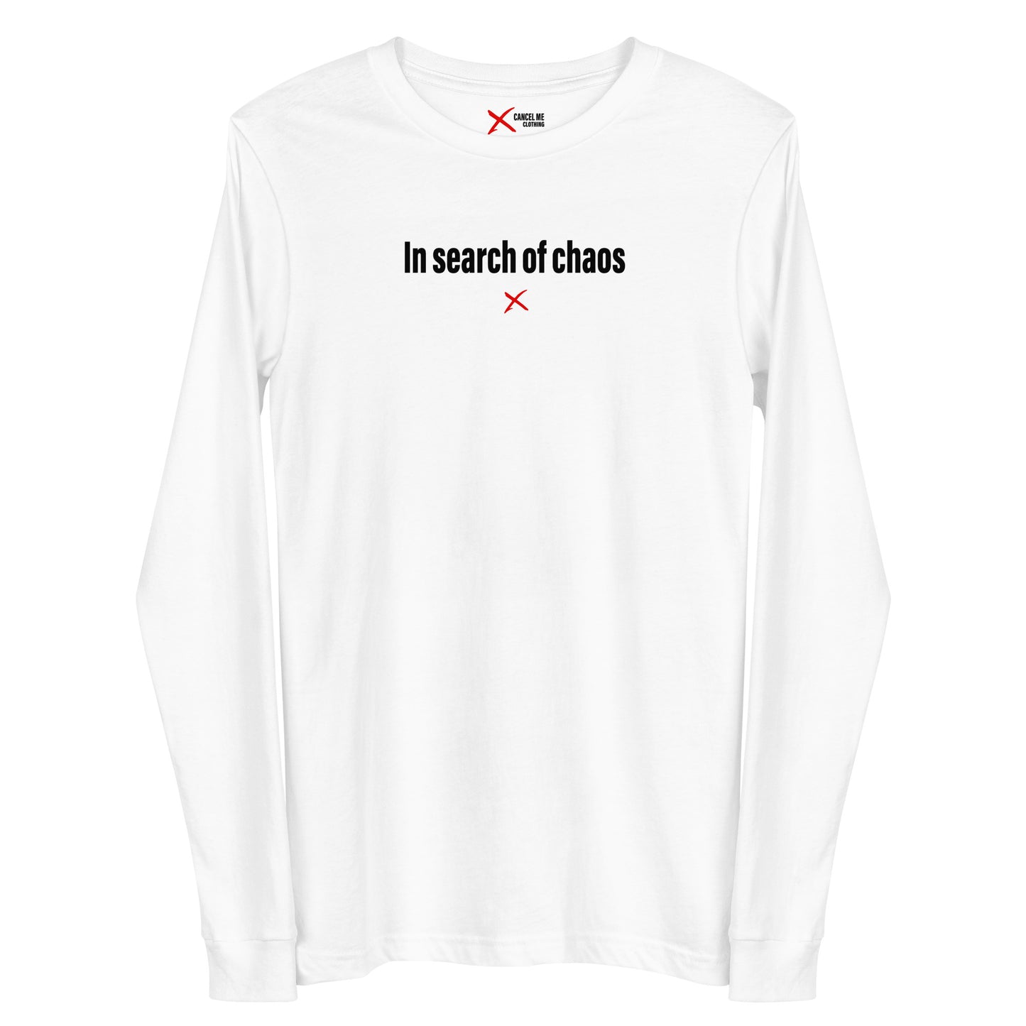 In search of chaos - Longsleeve