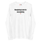 Mansplaining is short for man explaining - Longsleeve