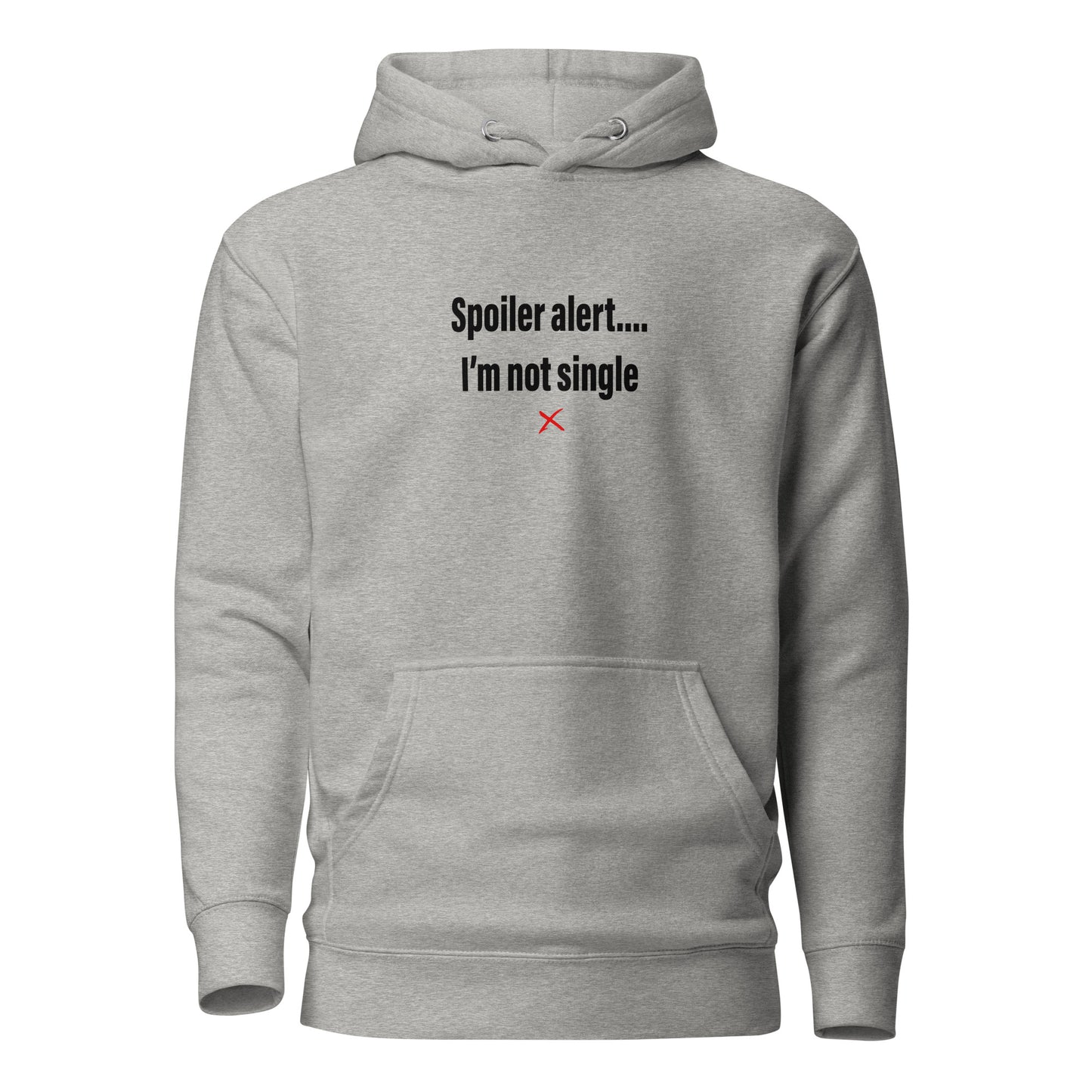 Spoiler alert.... I'm not single - Hoodie