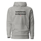 Currently libertarian, but voting democratic - Hoodie