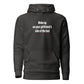 Woke up on your girlfriend's side of the bed - Hoodie