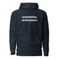 Currently libertarian, but voting democratic - Hoodie