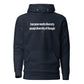 Everyone wants diversity except diversity of thought - Hoodie