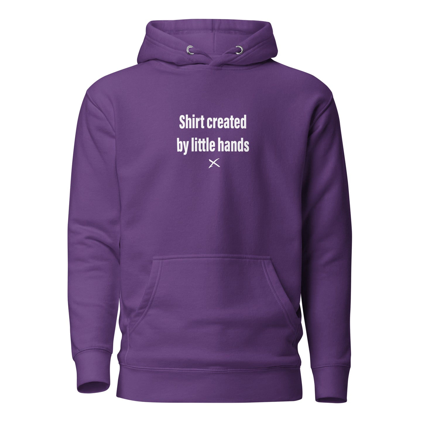Shirt created by little hands - Hoodie