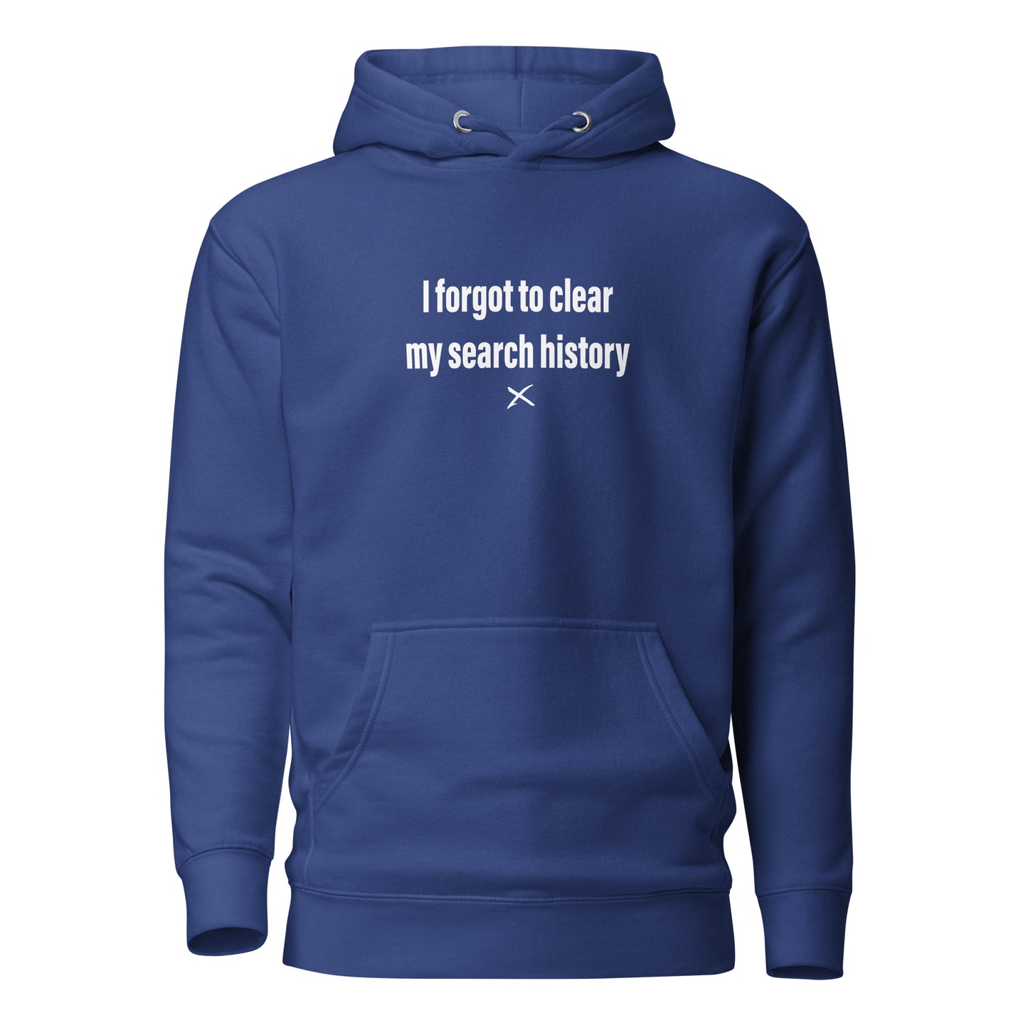 I forgot to clear my search history - Hoodie