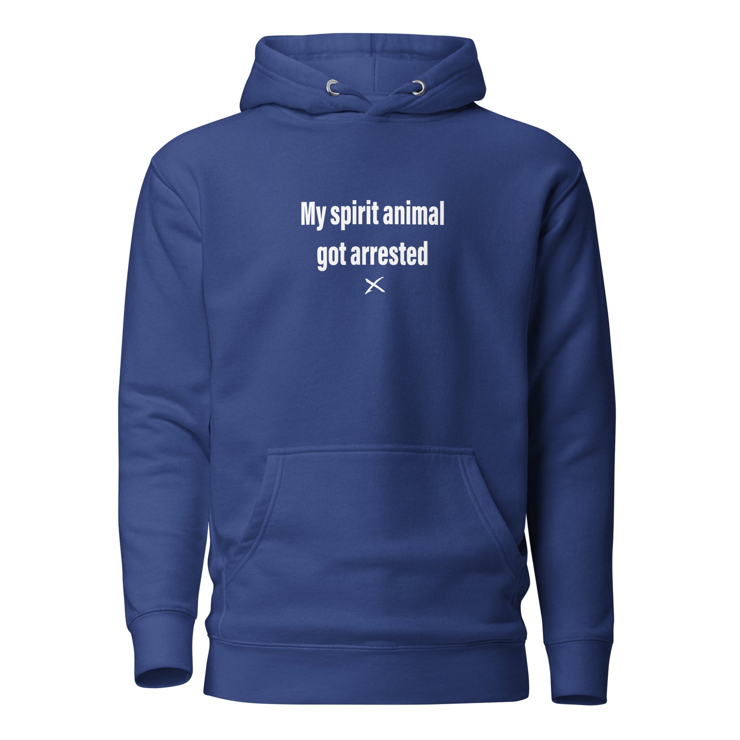 My spirit animal got arrested - Hoodie