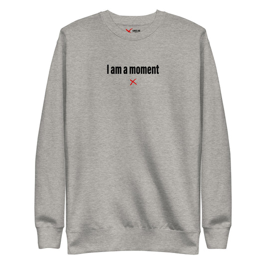 I am a moment - Sweatshirt