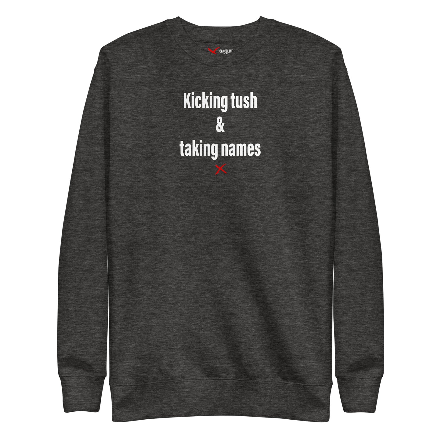 Kicking tush & taking names - Sweatshirt