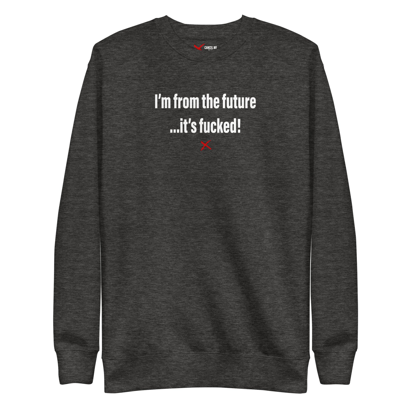 I'm from the future ...it's fucked! - Sweatshirt