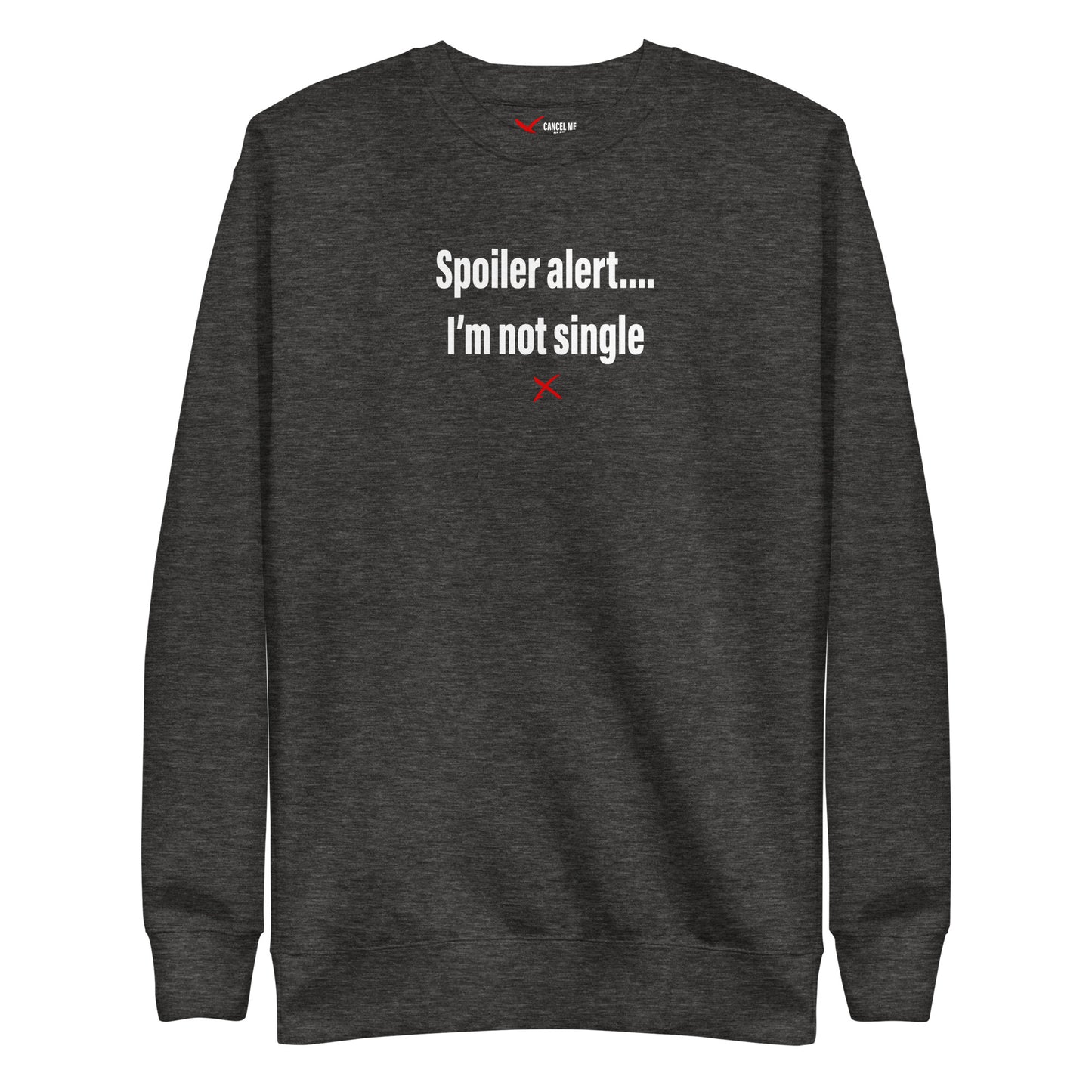 Spoiler alert.... I'm not single - Sweatshirt