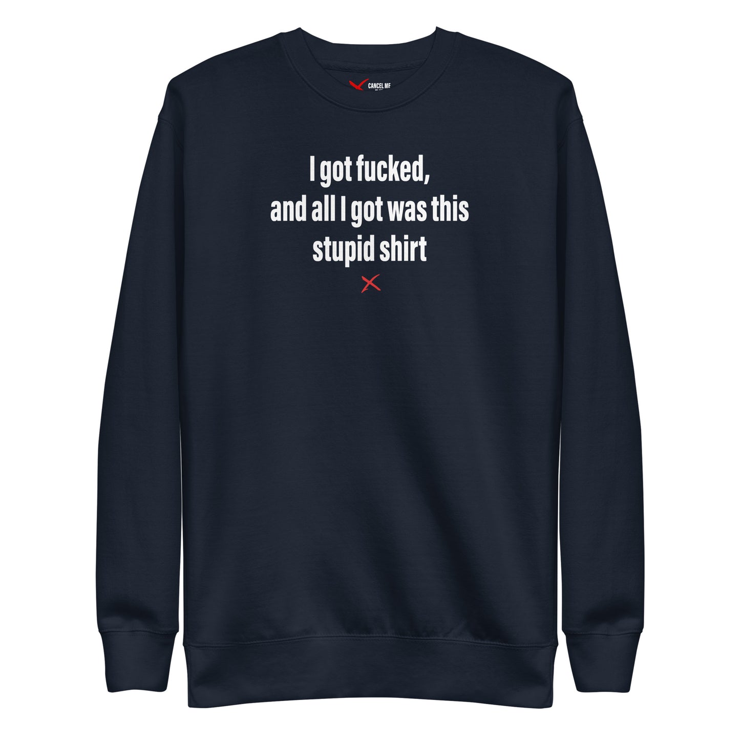 I got fucked, and all I got was this stupid shirt - Sweatshirt